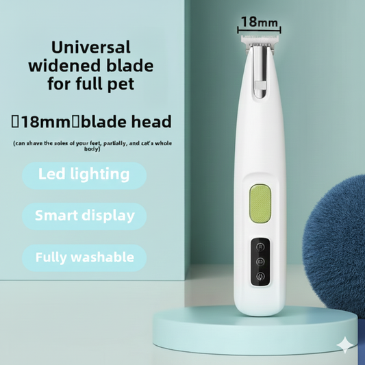 PawPure™ Precision LED Pet Hair Trimmer