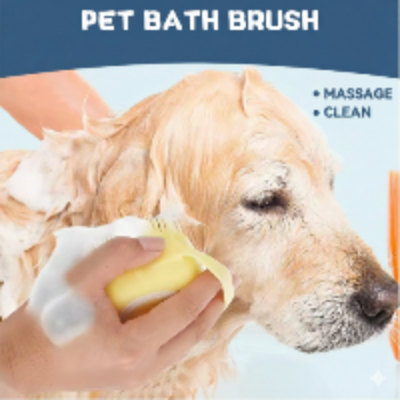 PawPure™ Suds & Scrub Massage Brush