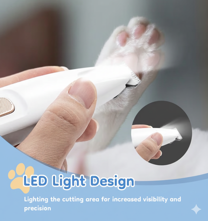 PawPure™ Precision LED Pet Hair Trimmer