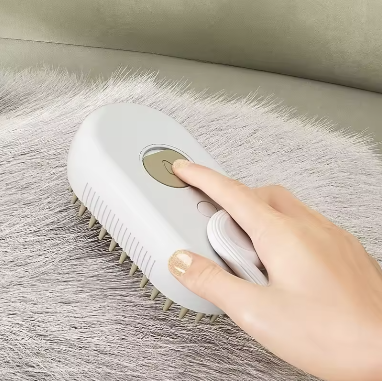 PawPure™ 3-in-1 Electric Pet Steam Brush
